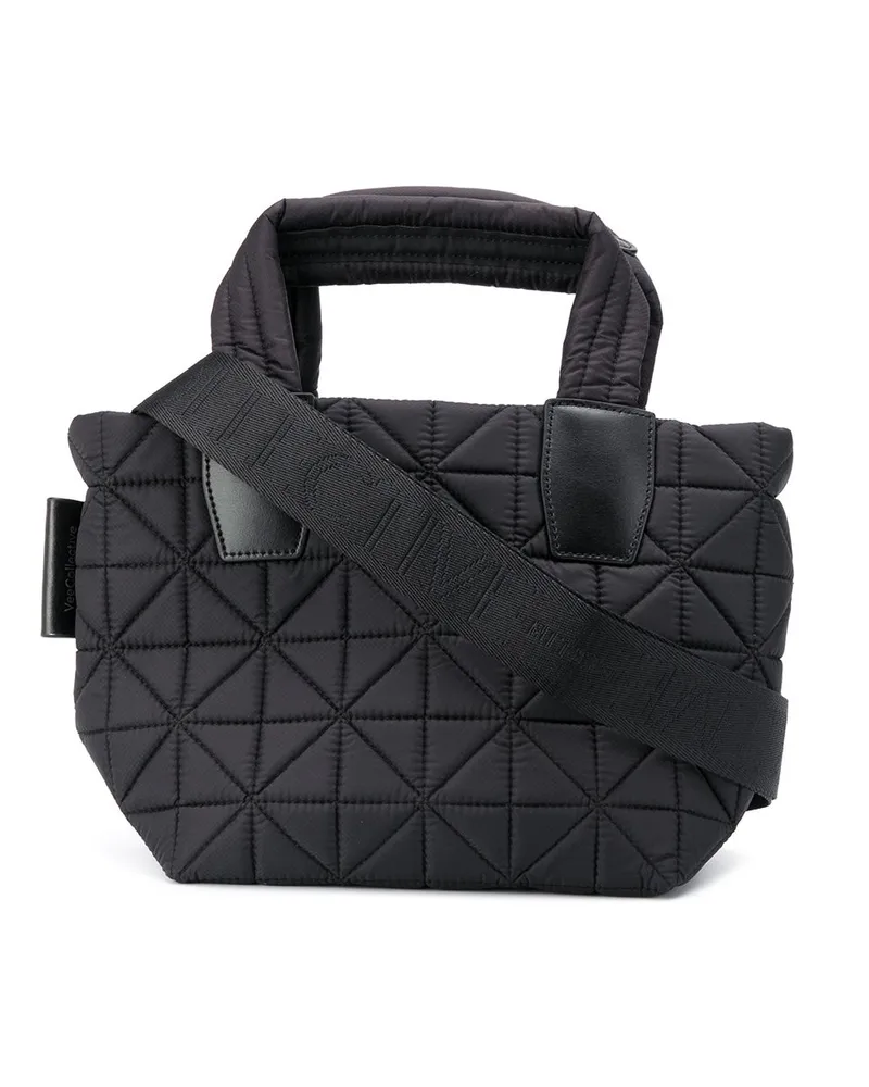 VeeCollective Gesteppte Handtasche - Schwarz Schwarz