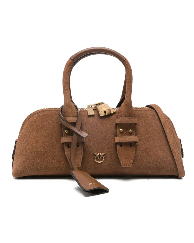 Pinko padlock top-handles tote bag - Braun Braun