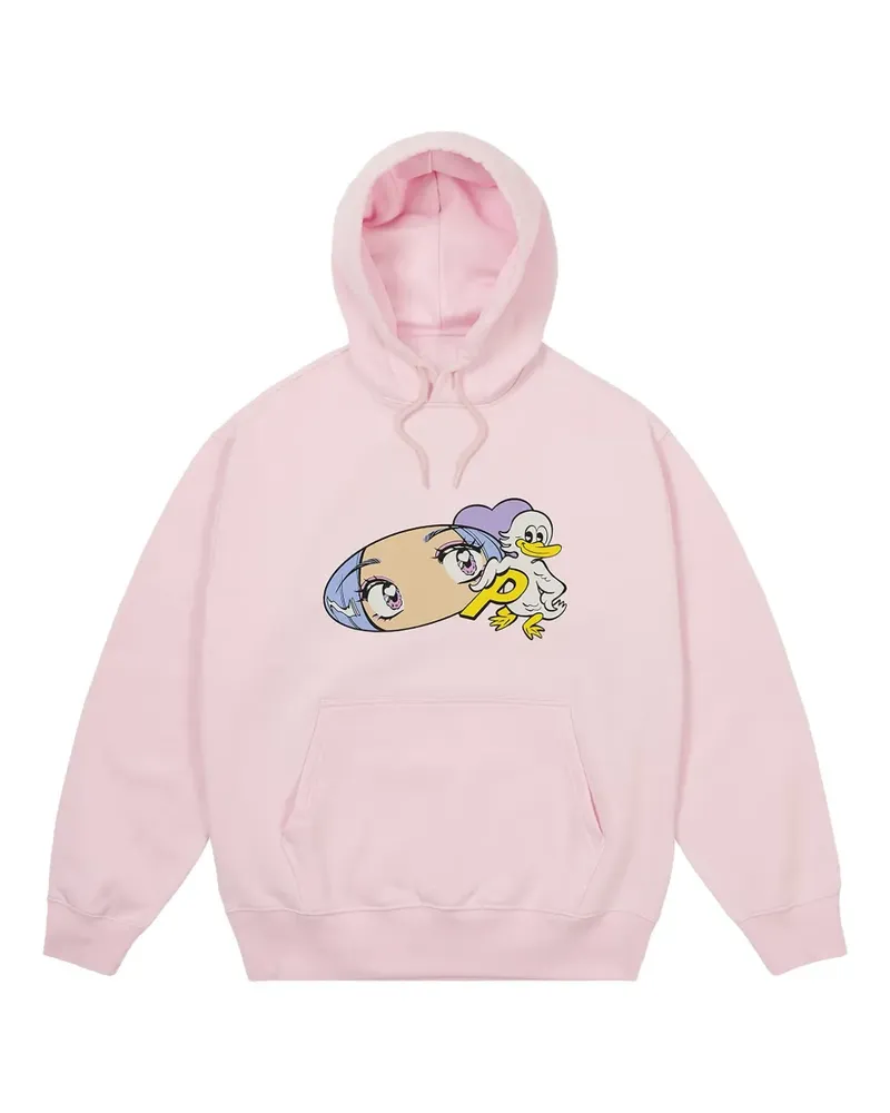 PALACE Rear View hoodie - Rosa Rosa