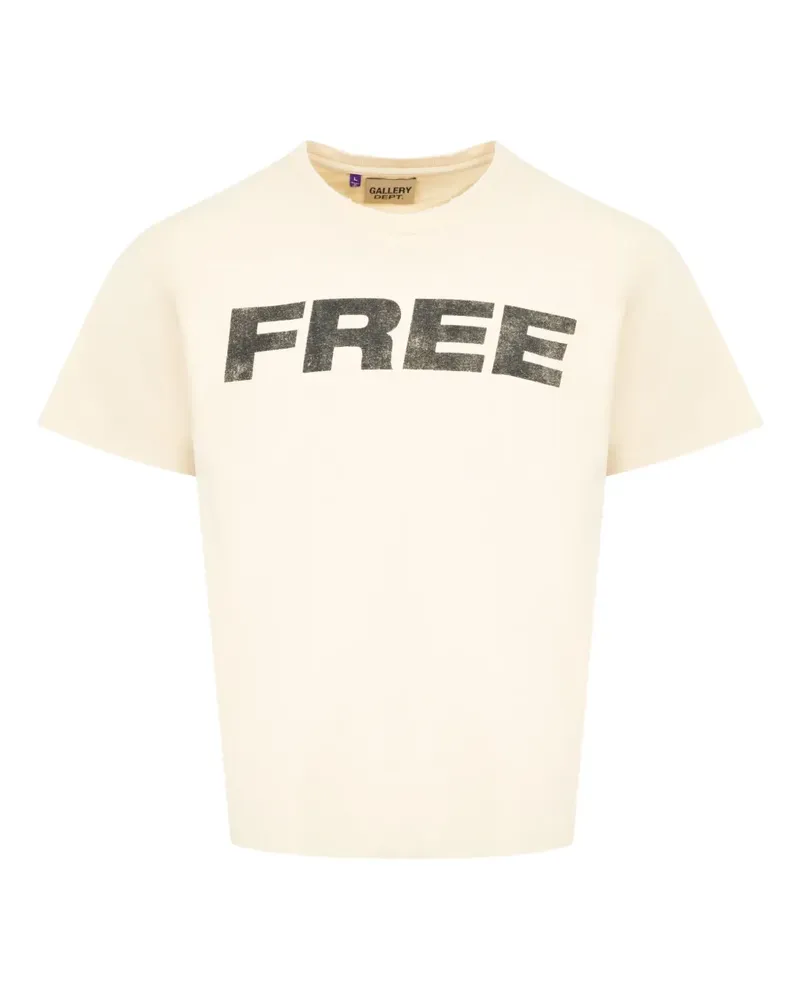 GALLERY DEPT. Free T-Shirt - Nude Nude
