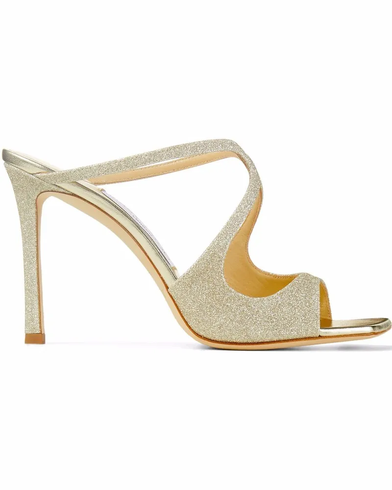 Jimmy Choo Anise Sandalen 95mm - Silber Silber