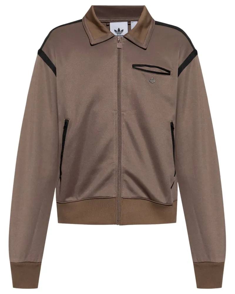 adidas Premium Sportjacke - Braun Braun