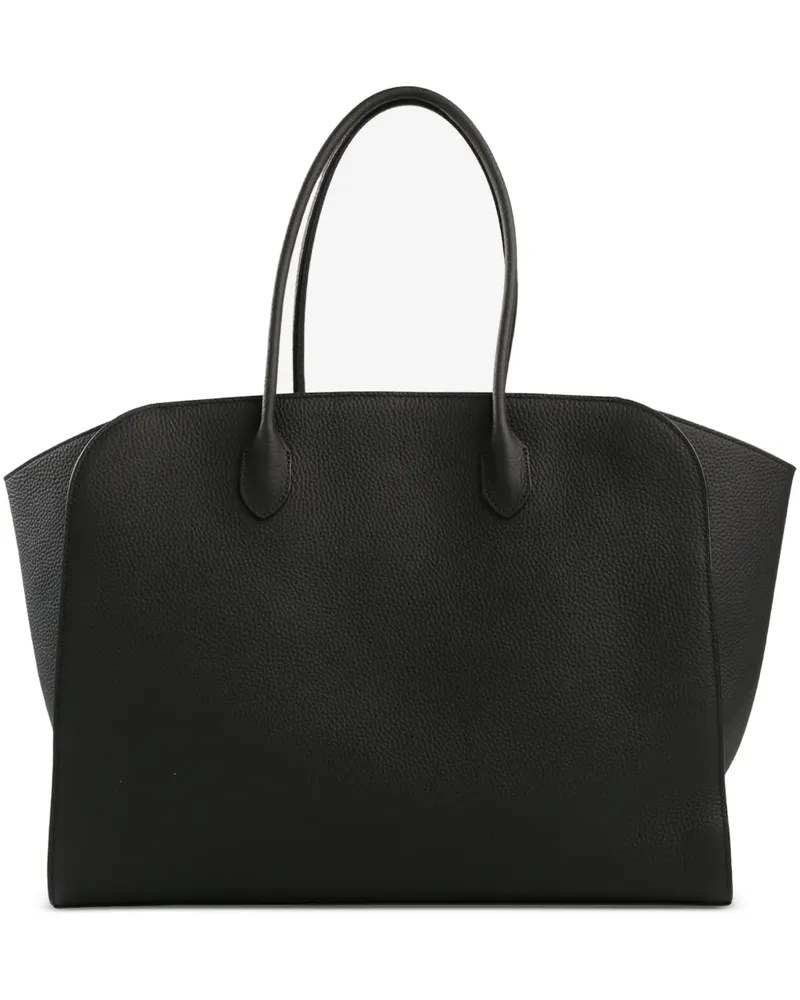 The Row Marlo leather tote bag - Schwarz Schwarz
