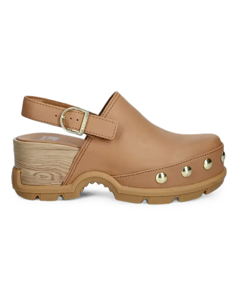 Sorel studded slingback mules - Braun Braun