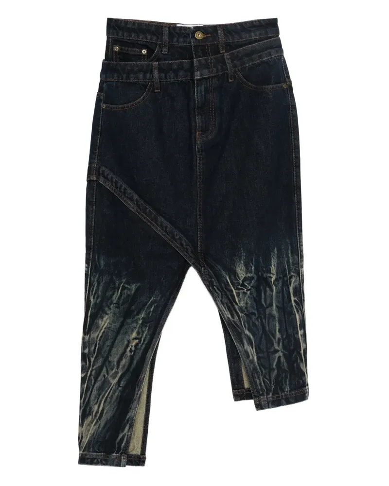 Feng Chen Wang Midirock in Batikoptik - Blau Blau
