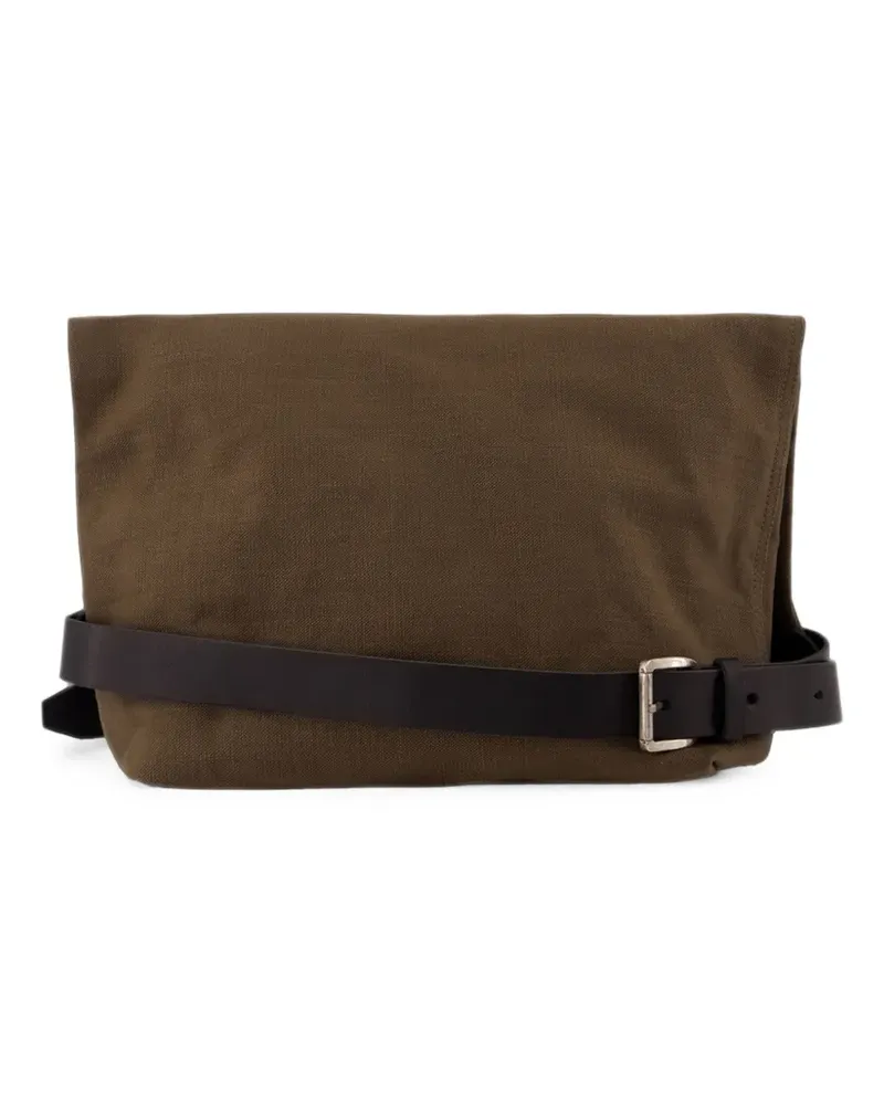 Our Legacy Schultertasche im Wickeldesign - Braun Braun