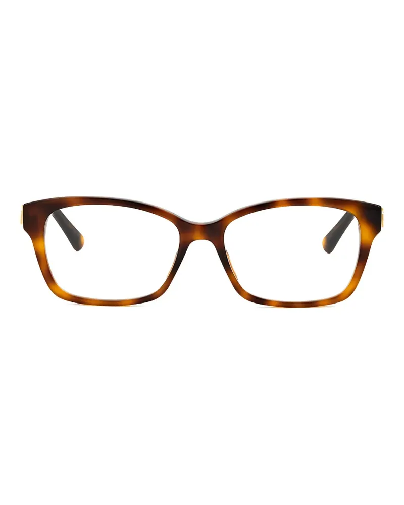 Jimmy Choo rectangle-frame glasses - Braun Braun