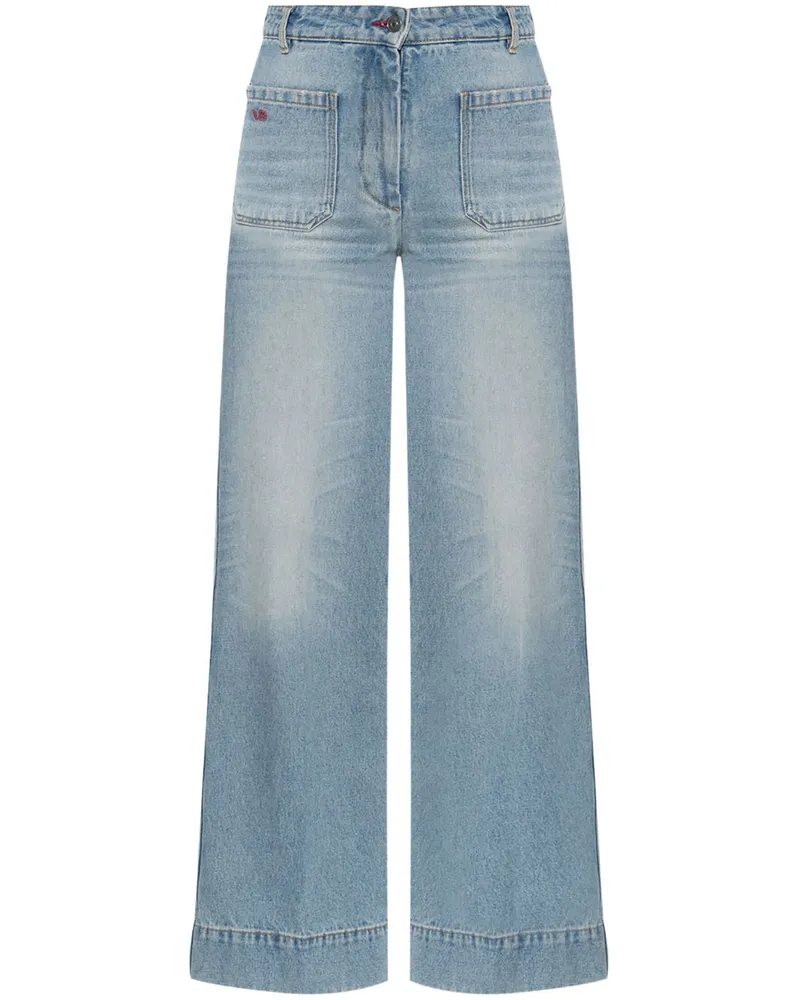 Victoria Beckham Alina Jeans - Blau Blau