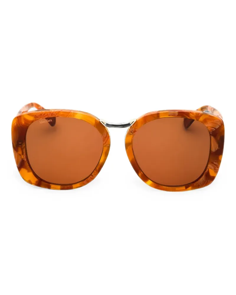 Max Mara oversized-frame sunglasses - Braun Braun