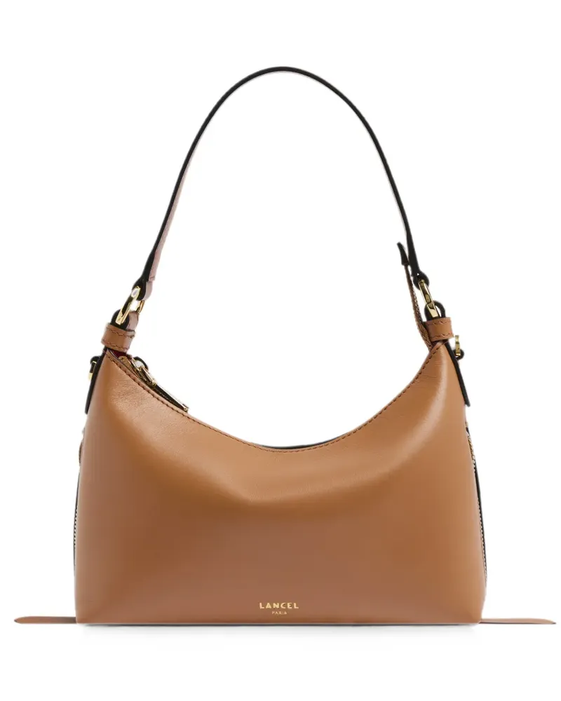 Lancel Origami leather shoulder bag - Braun Braun