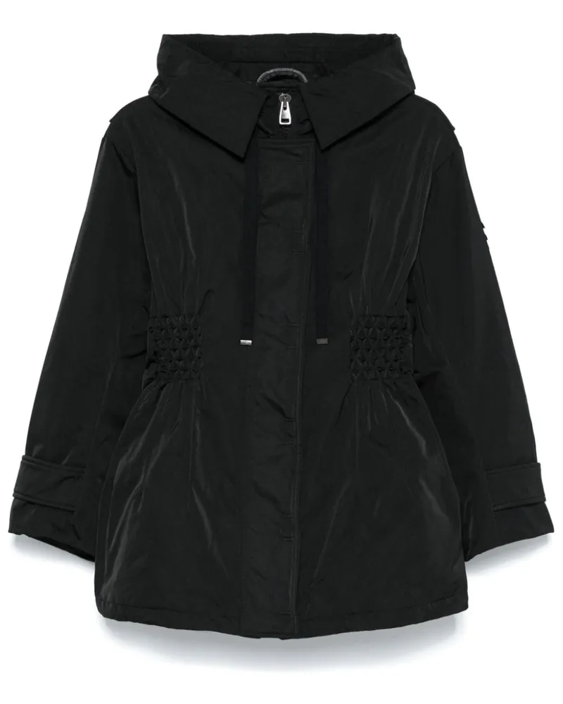 Ermanno Scervino Jacke mit Logo-Stickerei Schwarz