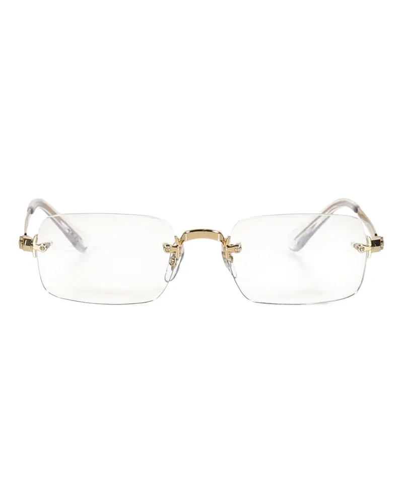 Ray Ban x Asap Rocky Brille mit eckigem Gestell - Gold Gold