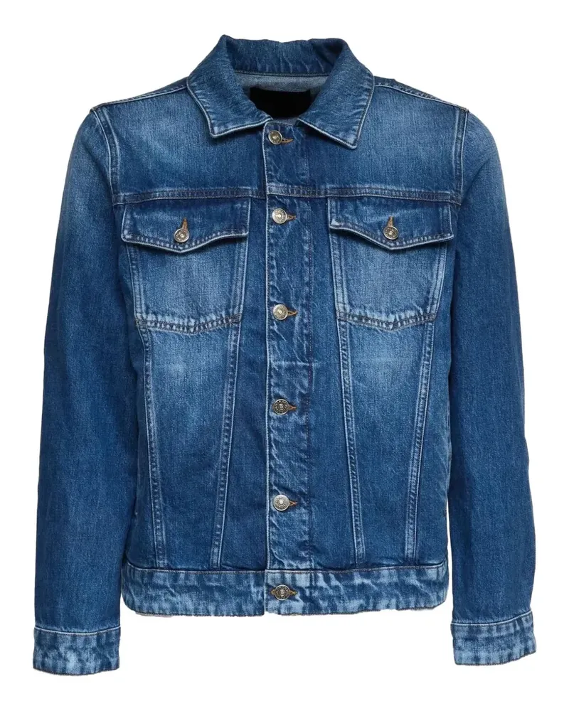 Dondup button flap-pockets denim jacket - Blau Blau