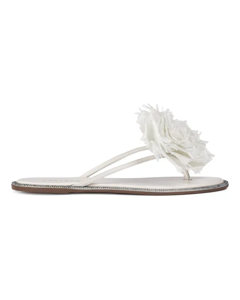 Le Silla Rose flat sandals - Weiß Weiß