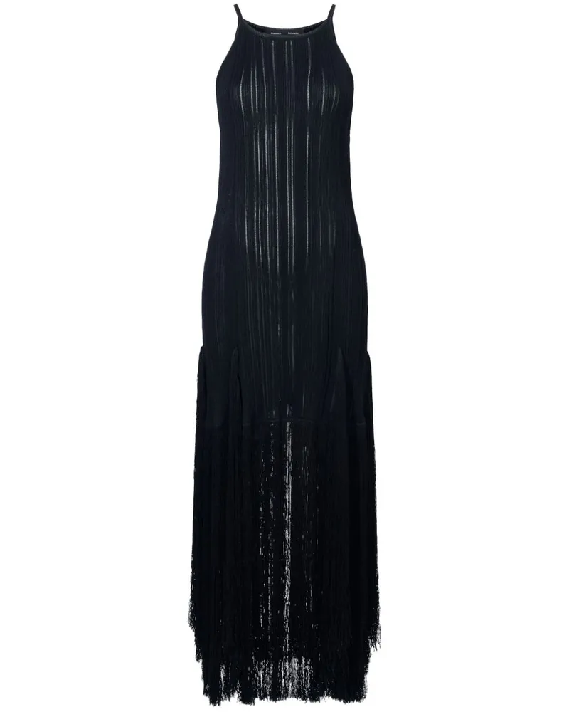 Proenza Schouler Everly Kleid - Schwarz Schwarz