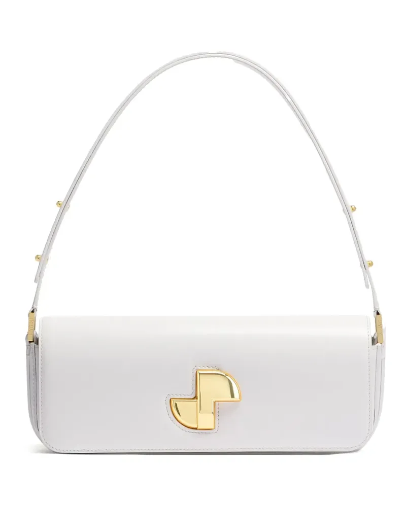 Patou Le Lock Baguette Schultertasche - Weiß Weiß