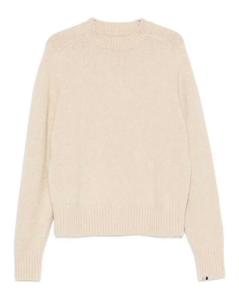 extreme cashmere Nº 123 Bourgeois ribbed-knit sweater - Nude Nude