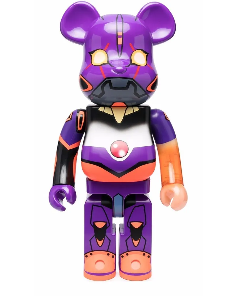 Medicom Toy Eva-01 Awakening BE@RBRICK Figur Violett