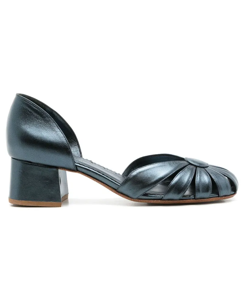 Sarah Chofakian Marjorie Pumps 40mm - Blau Blau