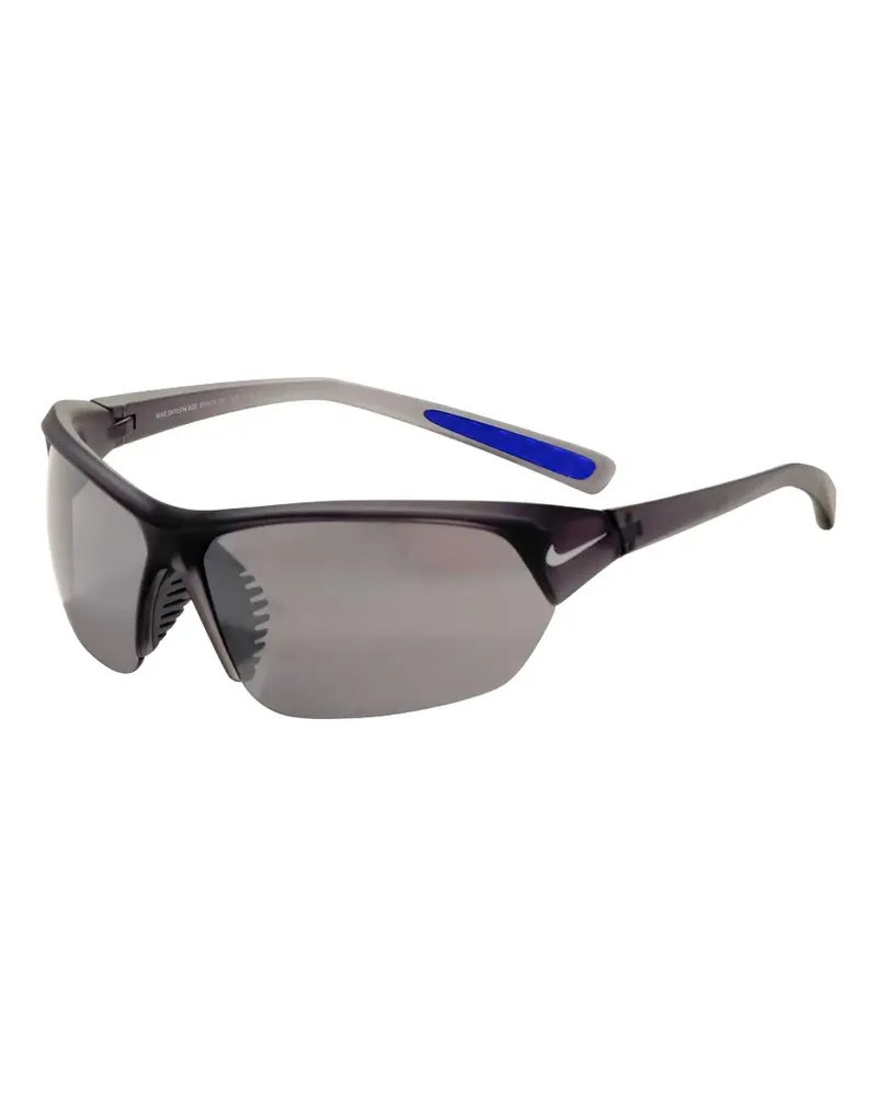 Nike Skylon Ace Sonnenbrille mit geometrischem Gestell - Grau Grau