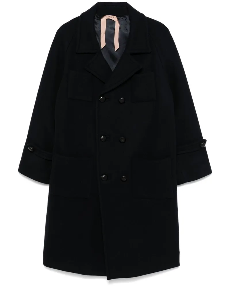 N° 21 Klassische Cabanjacke - Blau Blau