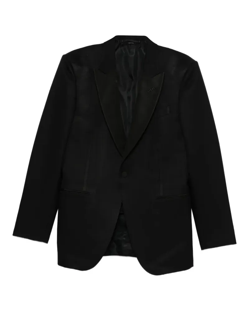 Tom Ford Dyllan Sakko mit eingefasster Tasche - Schwarz Schwarz