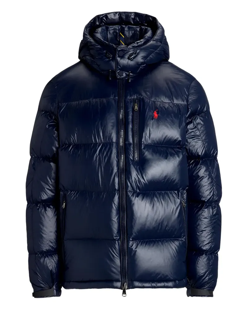 Ralph Lauren Gefütterte Kapuzenjacke - Blau Blau