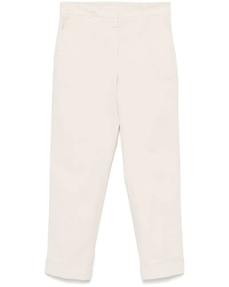 Peserico Klassische Tapered-Hose - Nude Nude