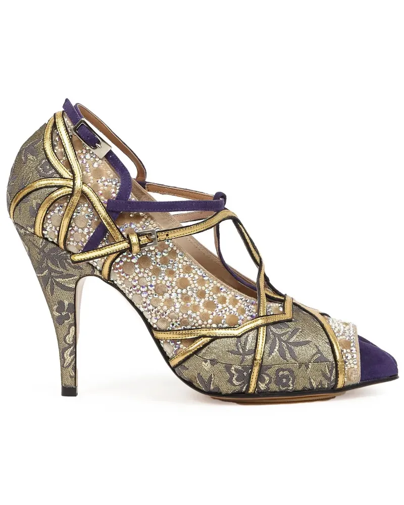 Maison Margiela Tabi Monster Pumps - Gold Gold