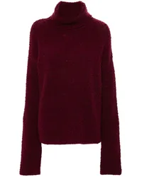 Uma Wang Klassischer Rollkragenpullover Rot