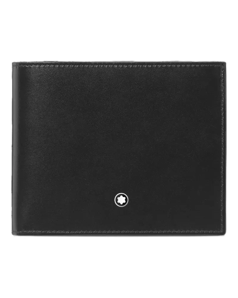 Montblanc Meisterstuck logo coin-case wallet - Schwarz Schwarz