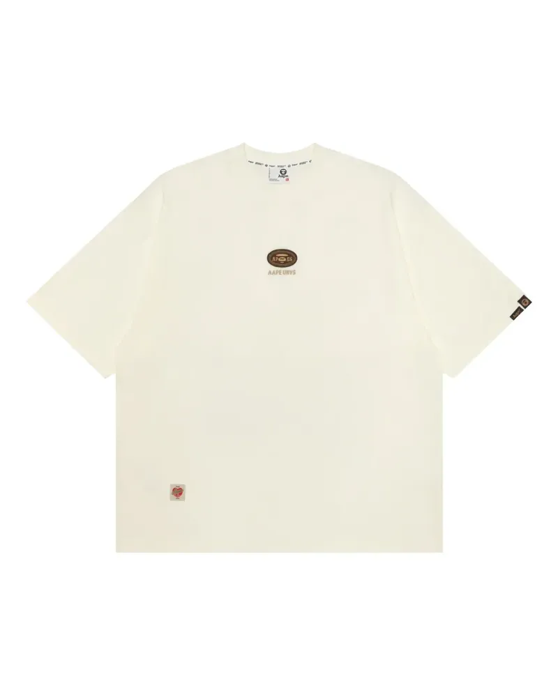 BAPE T-Shirt mit grafischem Print - Nude Nude