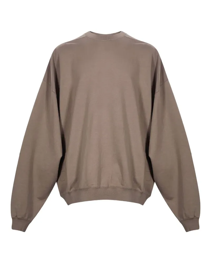 DRKSHDW by Rick Owens crew-neck drop-shoulder sweater - Grau Grau
