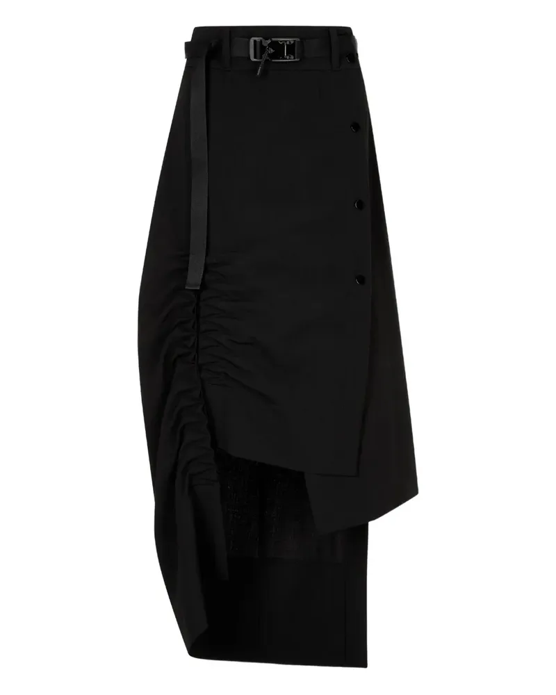 STUDIO TOMBOY pocket wrap skirt - Schwarz Schwarz