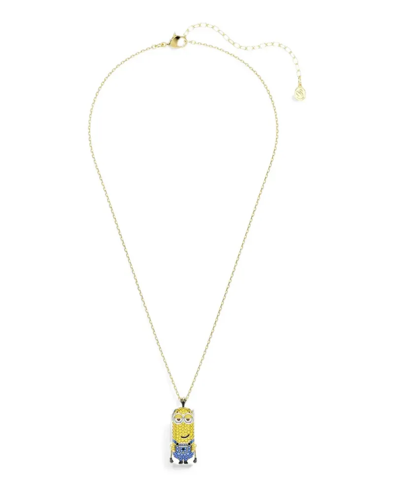 Swarovski Minions Kevin necklace - Gold Gold