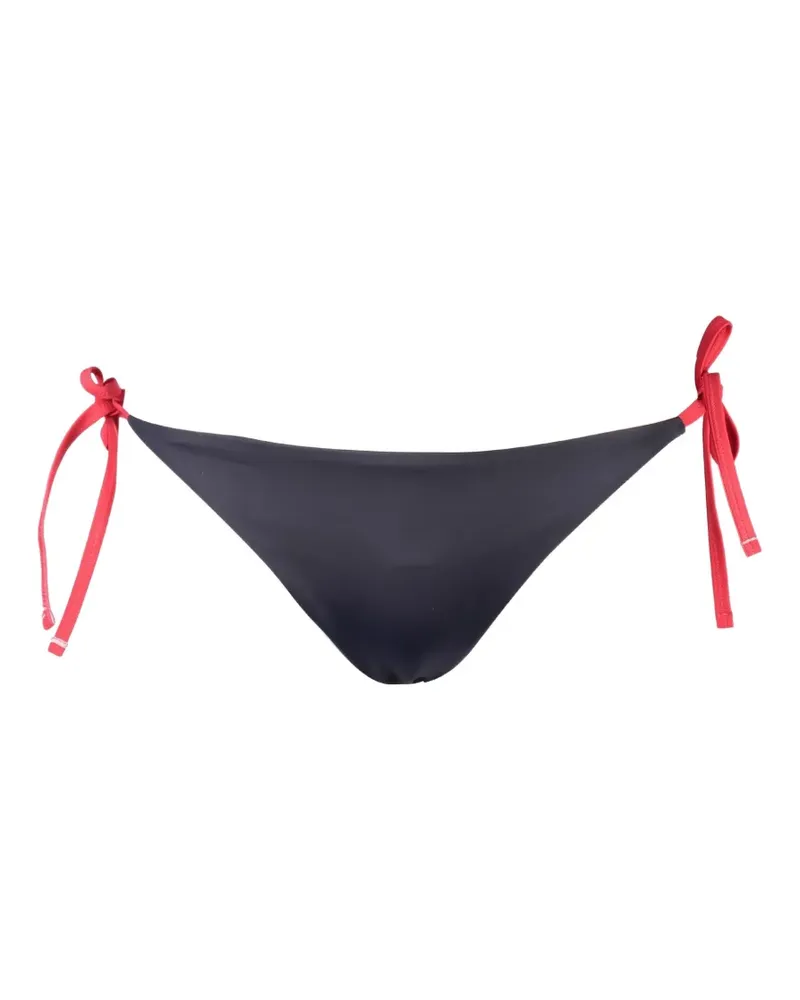 Tommy Hilfiger Bikinihöschen mit Logo-Print - Blau Blau