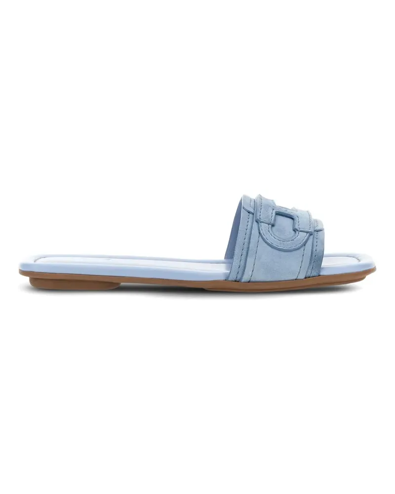 Hogan Flache H685 Sandalen - Blau Blau