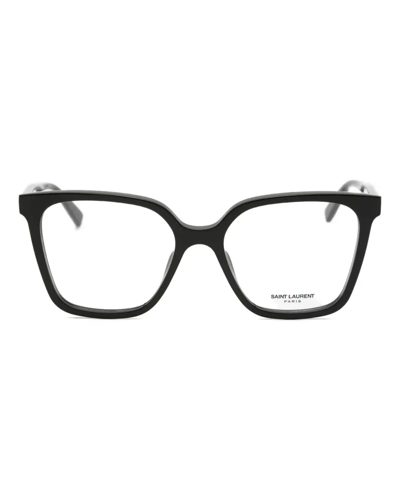 Saint Laurent square-frame glasses - Schwarz Schwarz