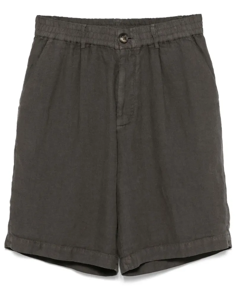 Brunello Cucinelli Shorts aus Leinen - Braun Braun