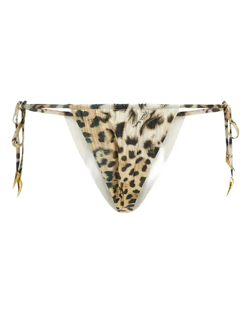 Roberto Cavalli Bikini mit Leoparden-Print - Nude Nude