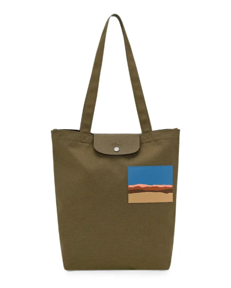 Longchamp x Caroline Hélain M tote bag - Grün Grün