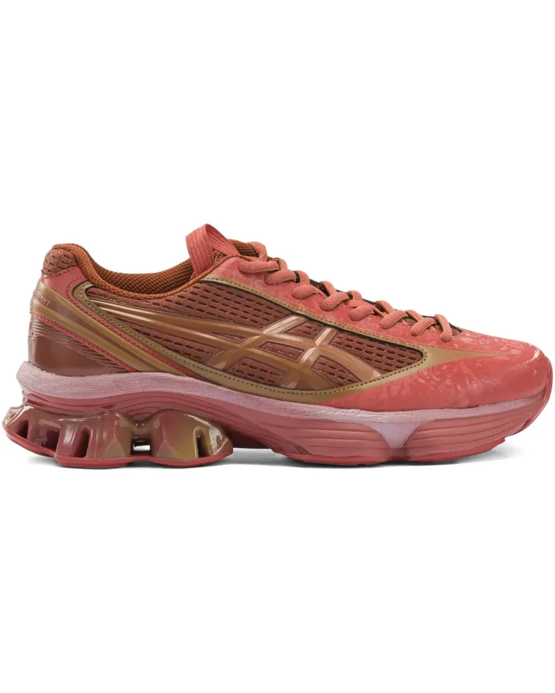 Asics x Kiko Kostadinov Studio Gel-kinetic Fluent US6-S lace-up panelled sneakers - Rot Rot