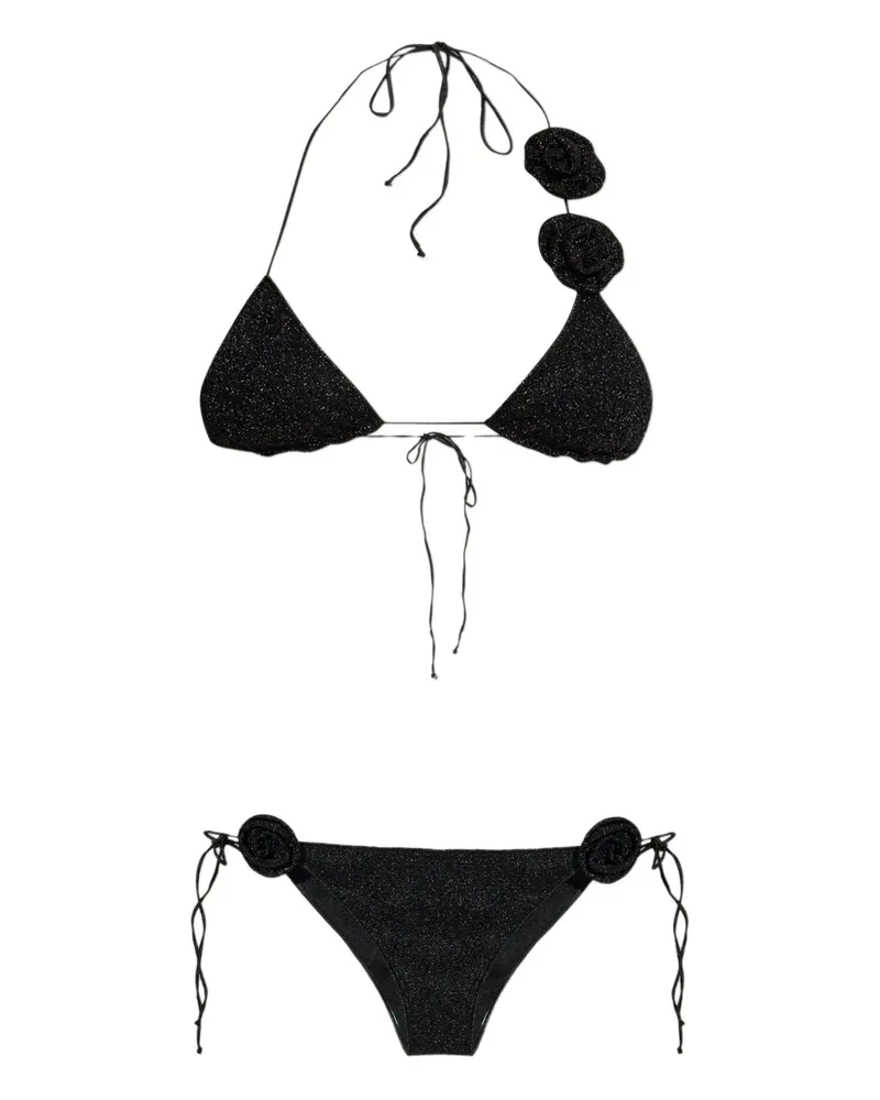 Oséree Lumière Rose Bikini - Schwarz Schwarz