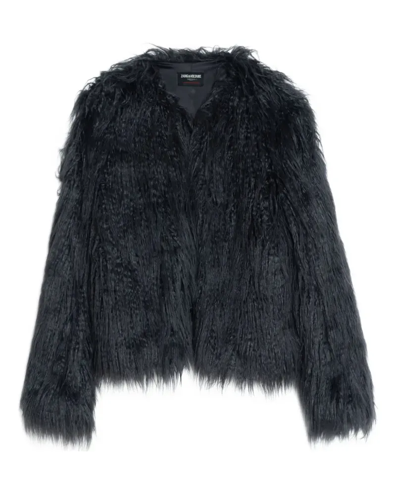 Zadig & Voltaire Offener Freddie FF Mantel - Grau Grau