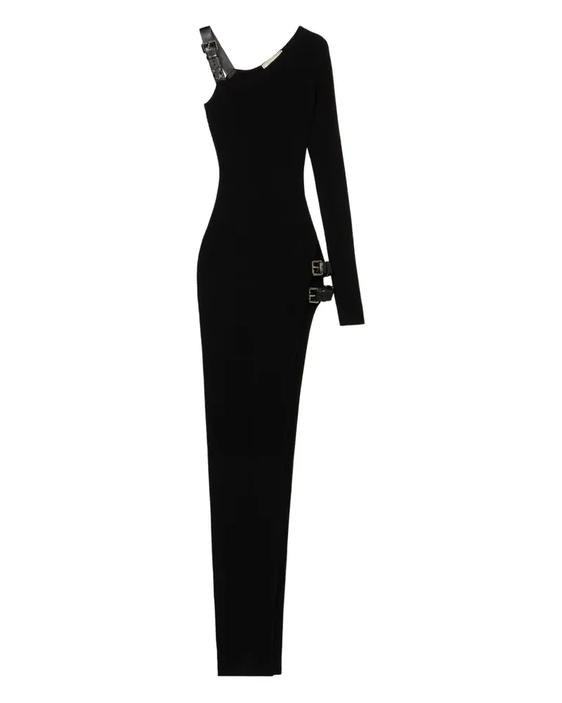 Blumarine Asymmetrisches Kleid - Schwarz Schwarz