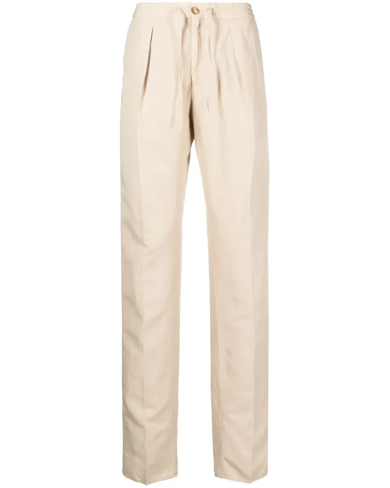 Incotex Hose mit Kordelzug - Nude Nude