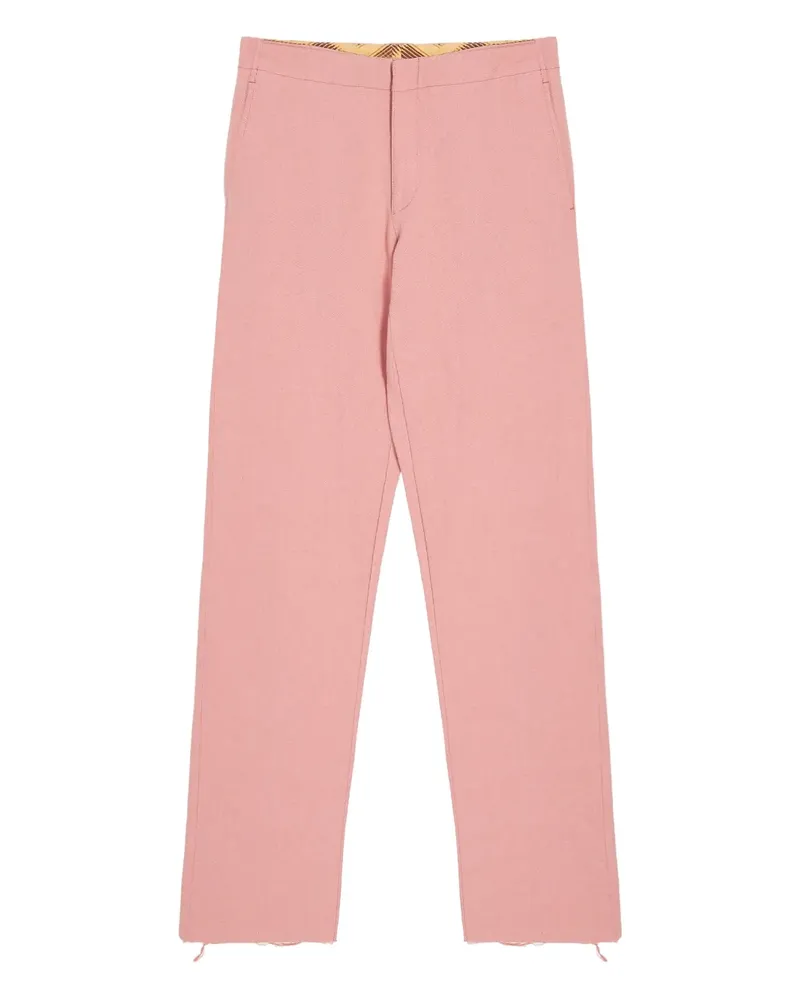 Fendi Ausgefranste Hose - Rosa Rosa