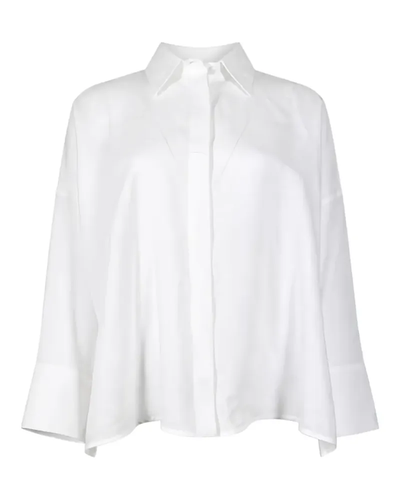 Fabiana Filippi poplin cotton shirt - Weiß Weiß