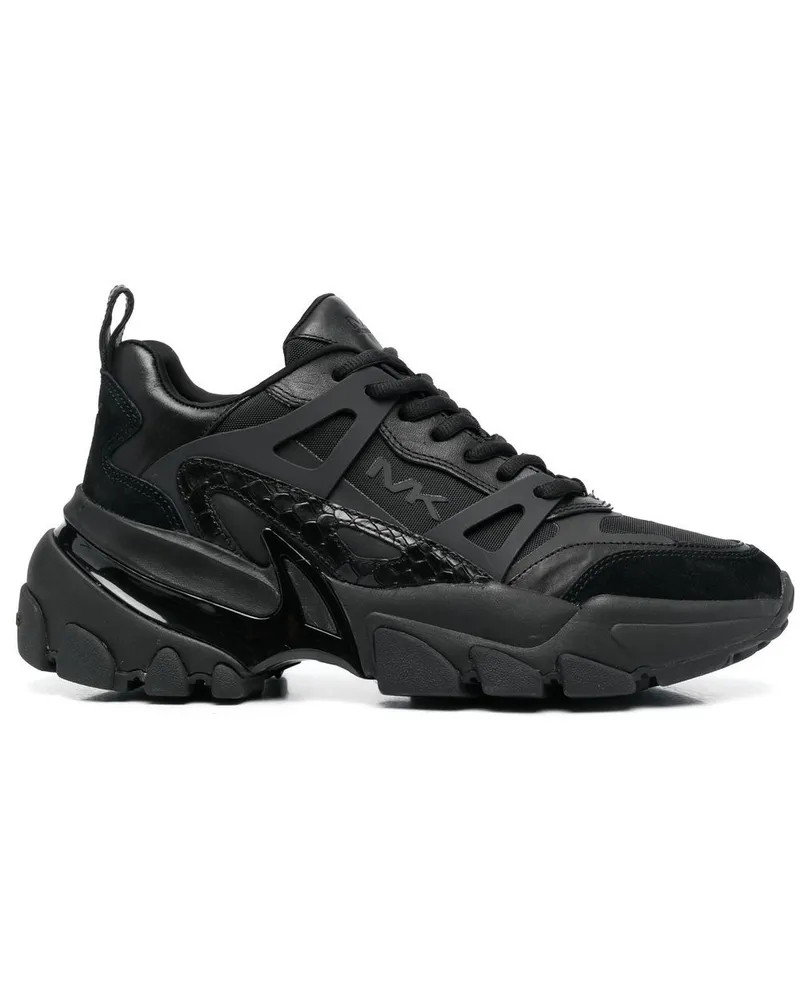 Michael Kors Nick Sneakers mit dicker Sohle - Schwarz Schwarz