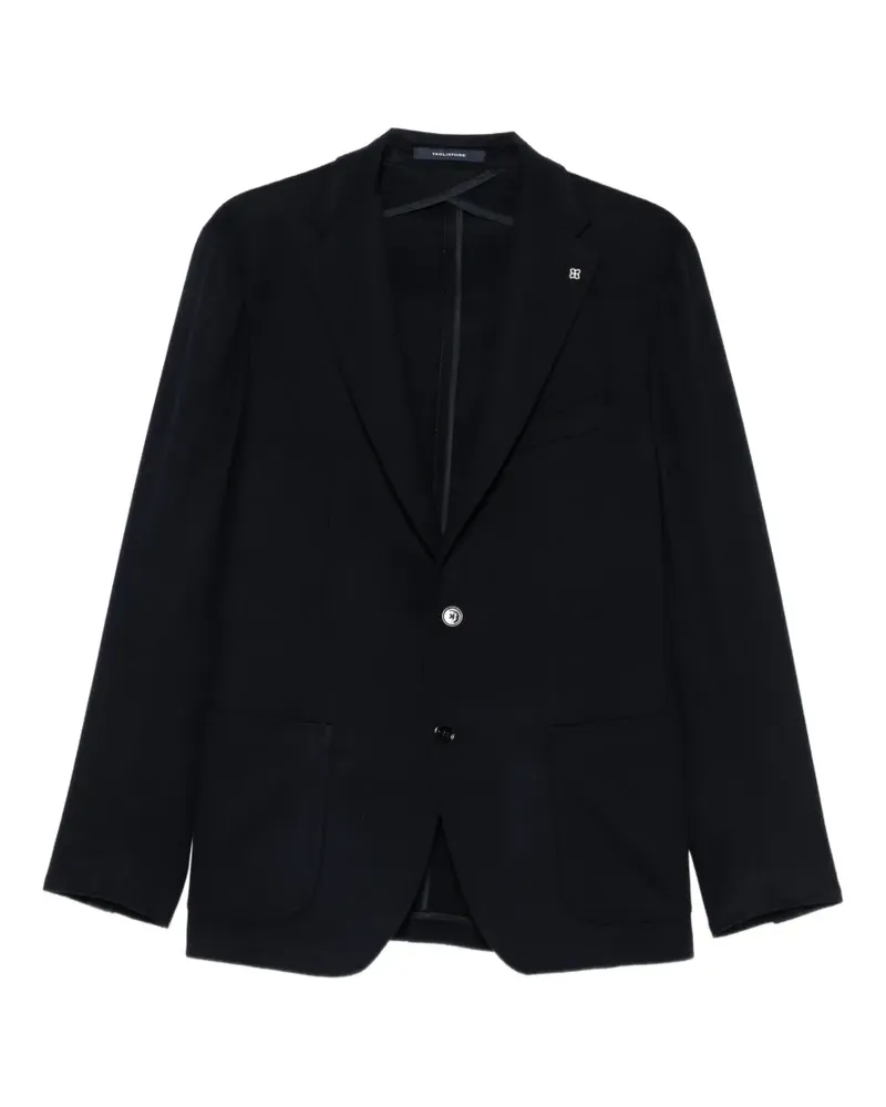 Tagliatore Sakko mit fallendem Revers - Blau Blau